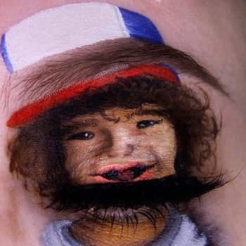 Dustin From Stranger Things Eye Shadow Art | PS Beauty