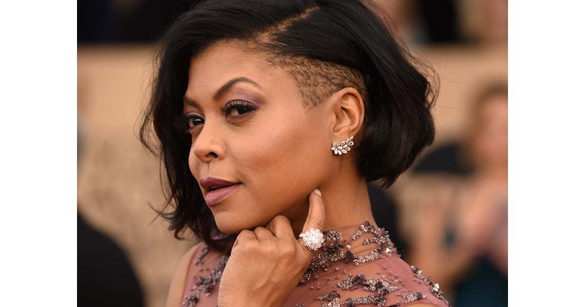 Taraji P Hensons Hair And Makeup At The 2017 Sag Awards Popsugar 