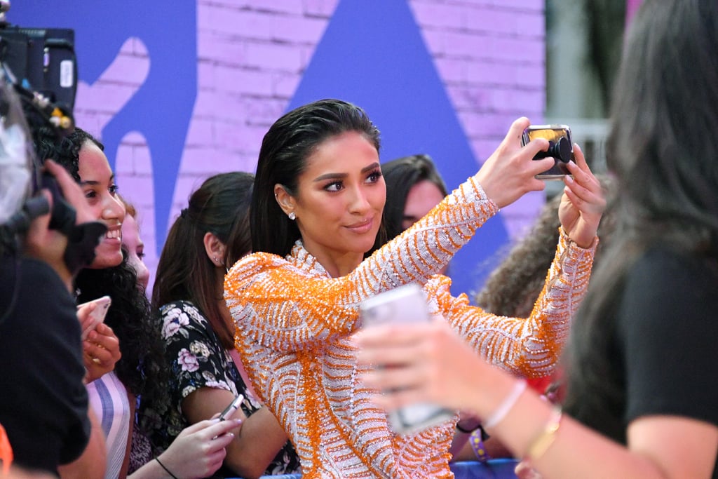 Shay Mitchell's Dress at the 2018 MTV VMAs