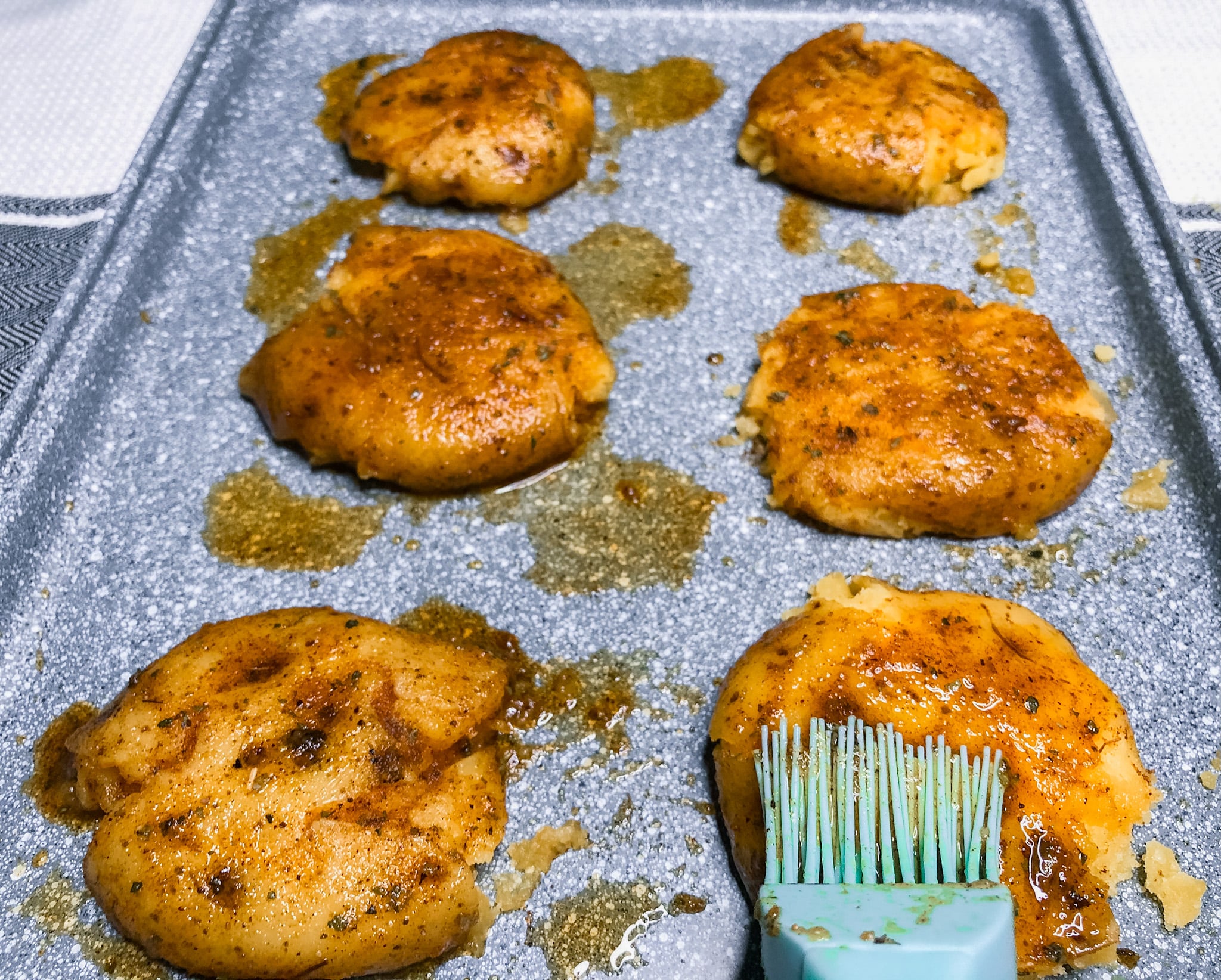 TikTok's Crispy Smashed Potatoes Recipe with Photos