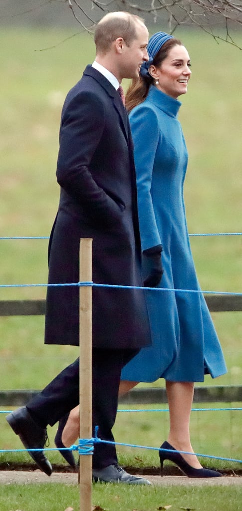 Kate Middleton's Blue Coat January 2019