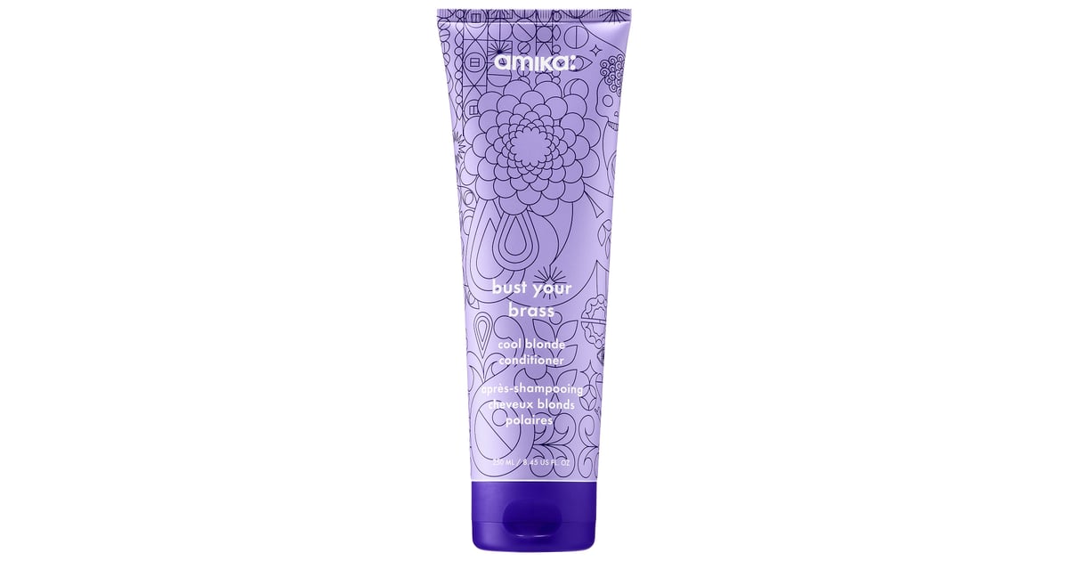 9. Amika Bust Your Brass Cool Blonde Shampoo - wide 4
