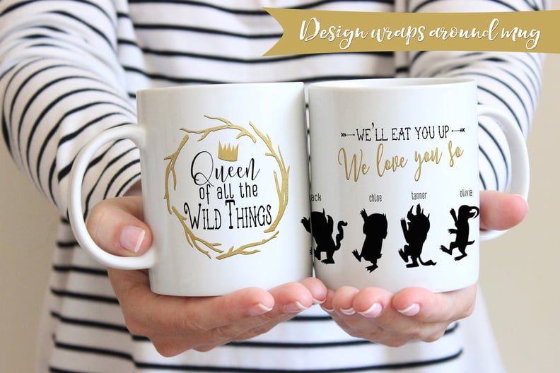 Queen of the Wild Things Personalized Mug