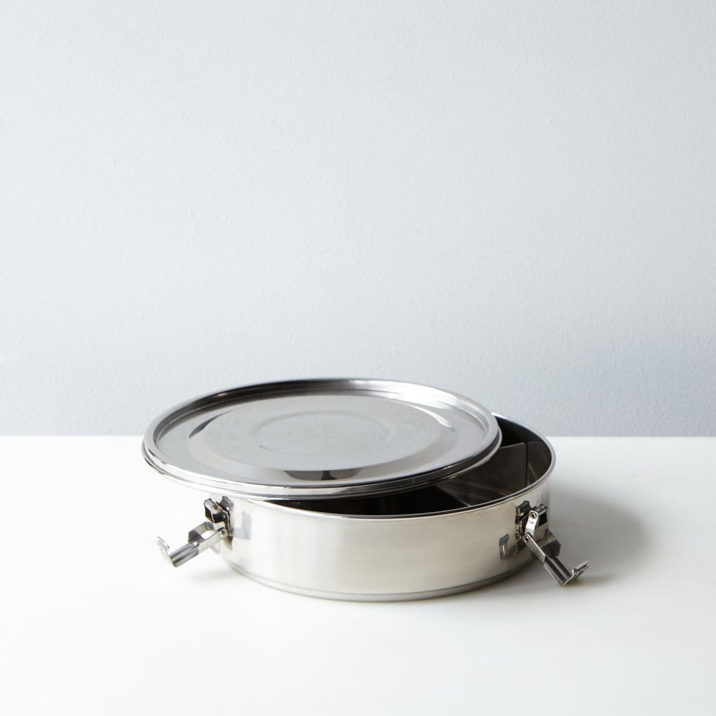 Divided airtight container