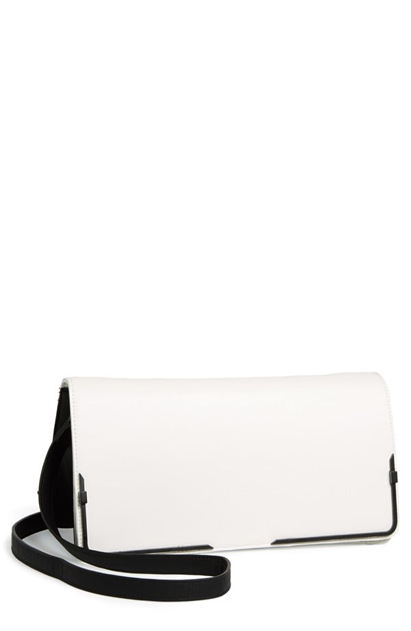 French Connection Prim Lady Faux Leather Clutch