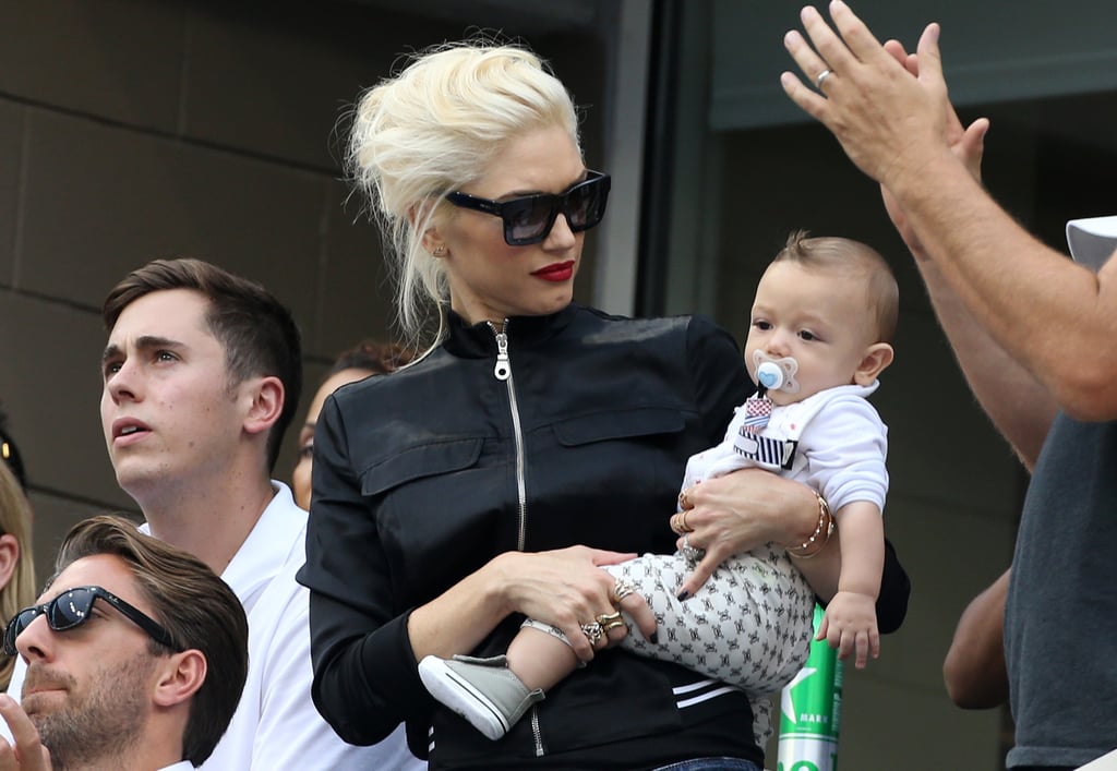 Gwen Stefani and Apollo Rossdale at the US Open | Photos