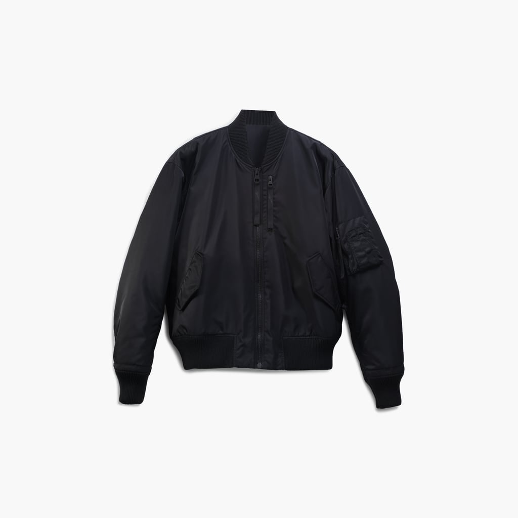Reebok Victoria Beckham Oversized Bomber Jacket in Black ($450)