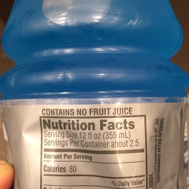 No One Wanted Juice in Their Gatorade Anyway