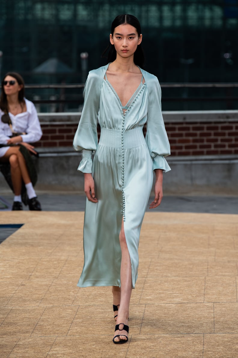 Puffy Sleeves on the Jonathan Simkhai Runway at New York Fashion Week