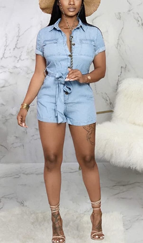 DvaeMalligo Denim Romper