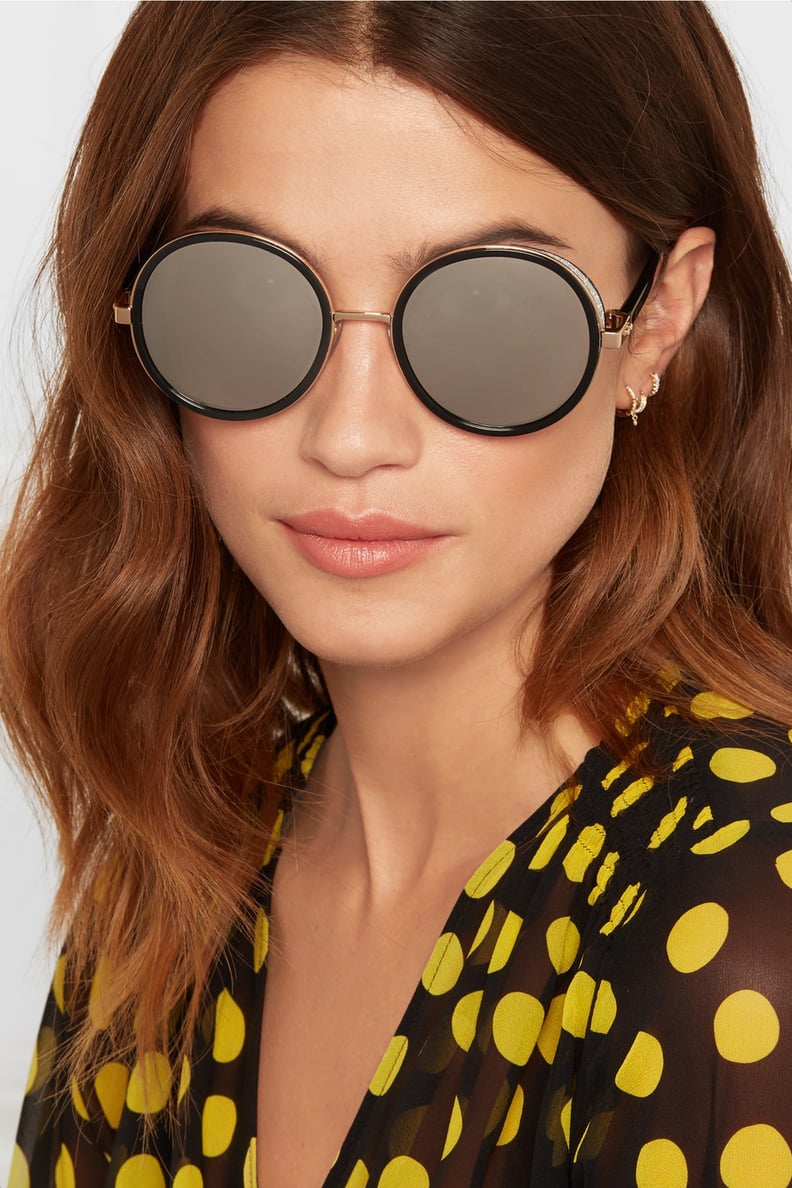 Jimmy Choo Andie Mirrored Sunglasses