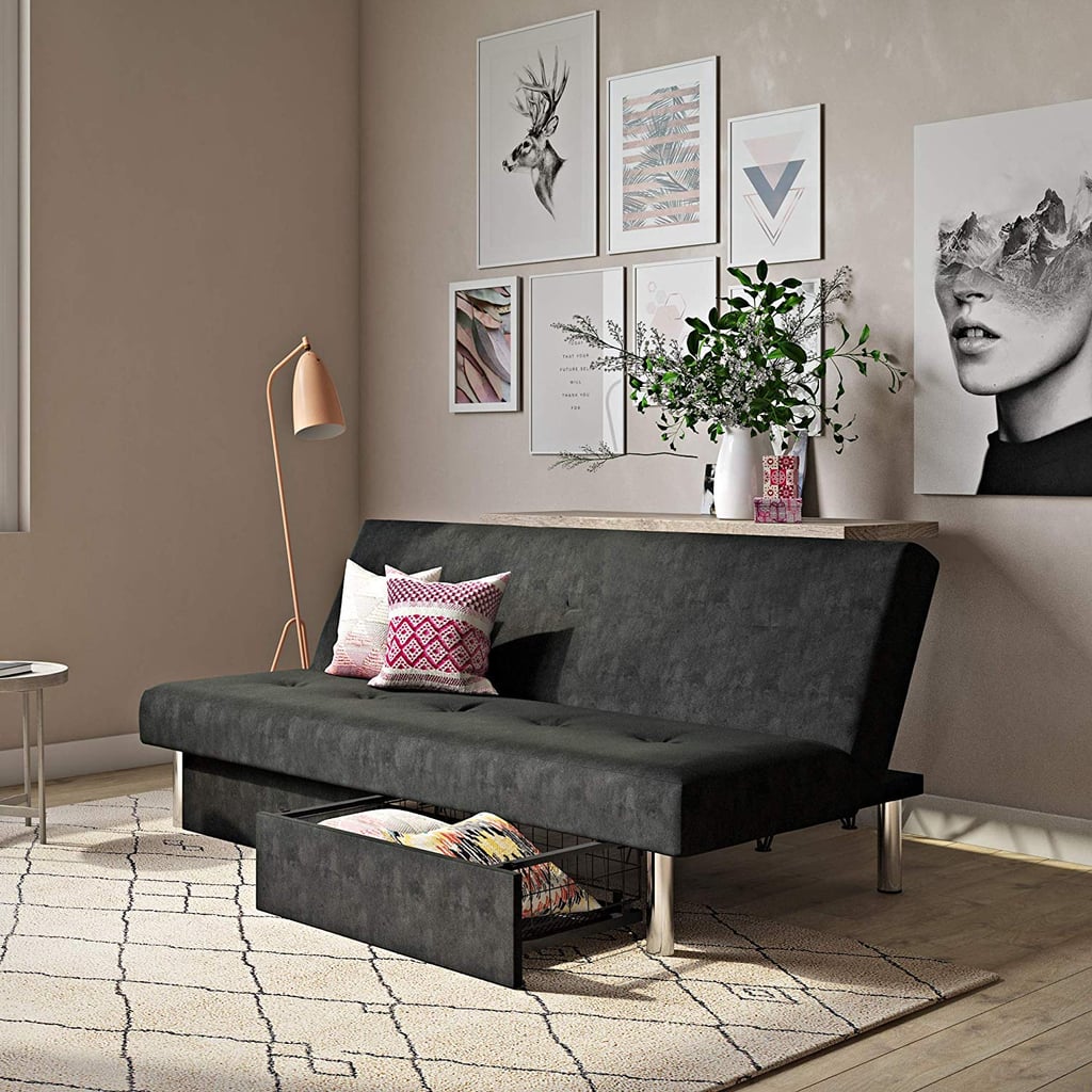 Dhp sola deals storage futon