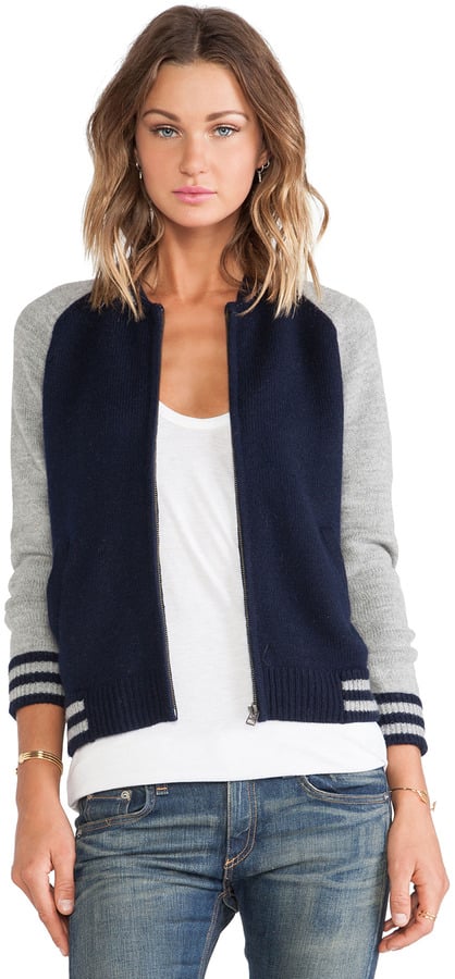Spencer Naja Knit Baseball Jacket 