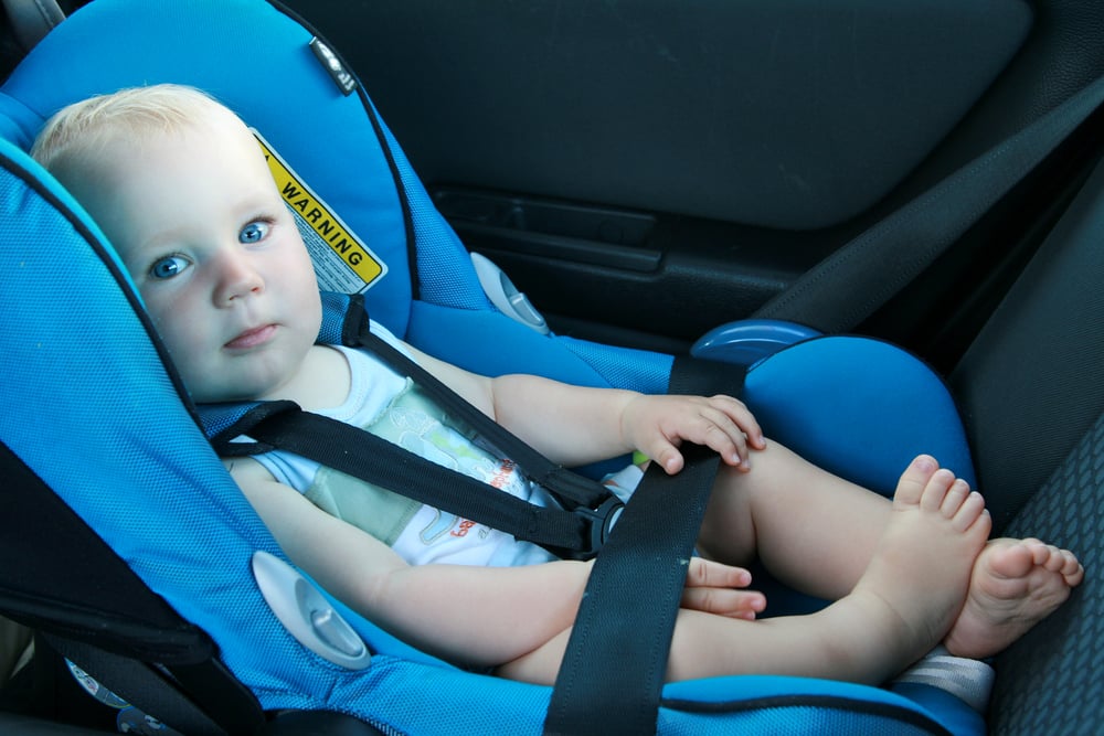 Wrapping the Car Seat