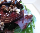 Roasted Beet, Goat Cheese, and Sweet Pecan Salad
