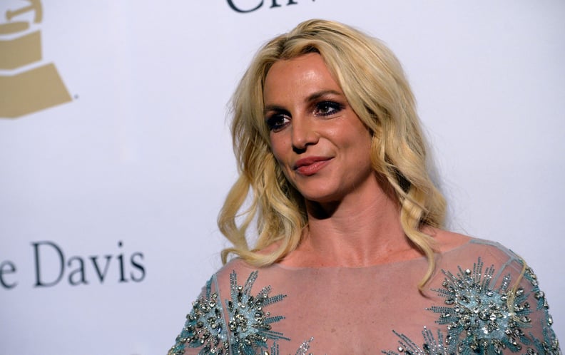 BEVERLY HILLS, CA - FEBRUARY 11:  Singer Britney Spears walks the red carpet at the 2017 Pre-GRAMMY Gala And Salute to Industry Icons Honoring Debra Lee at The Beverly Hilton Hotel on February 11, 2017 in Beverly Hills, California.  (Photo by Scott Dudels