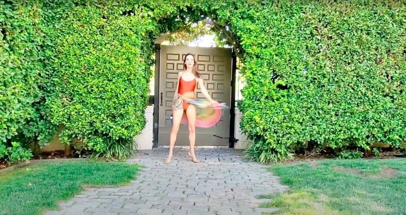 Alessandra Ambrosio's Garden Wall