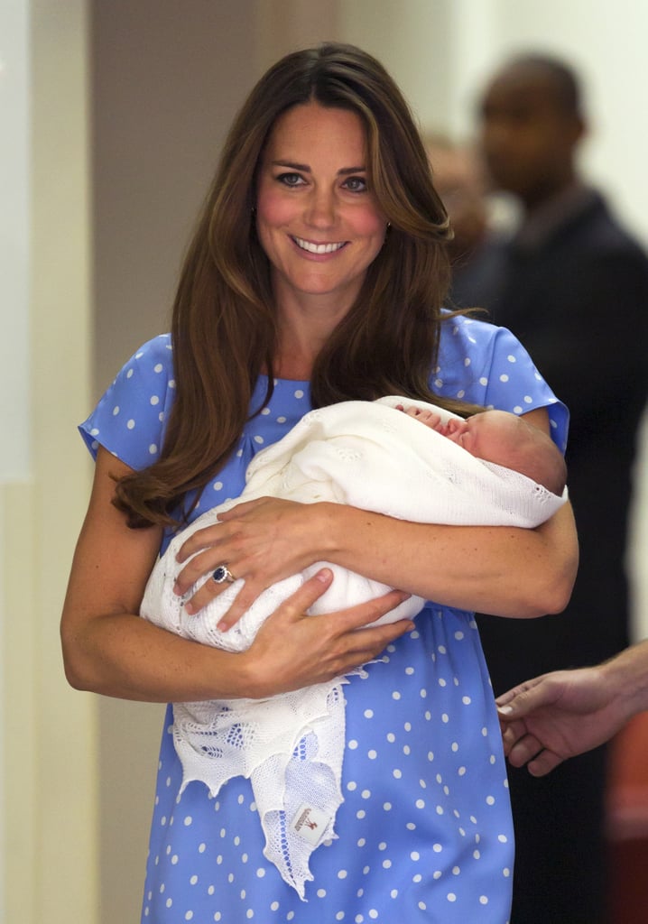 While leaving the maternity ward in July, Kate showed off some of the best hospital hair we've ever seen.