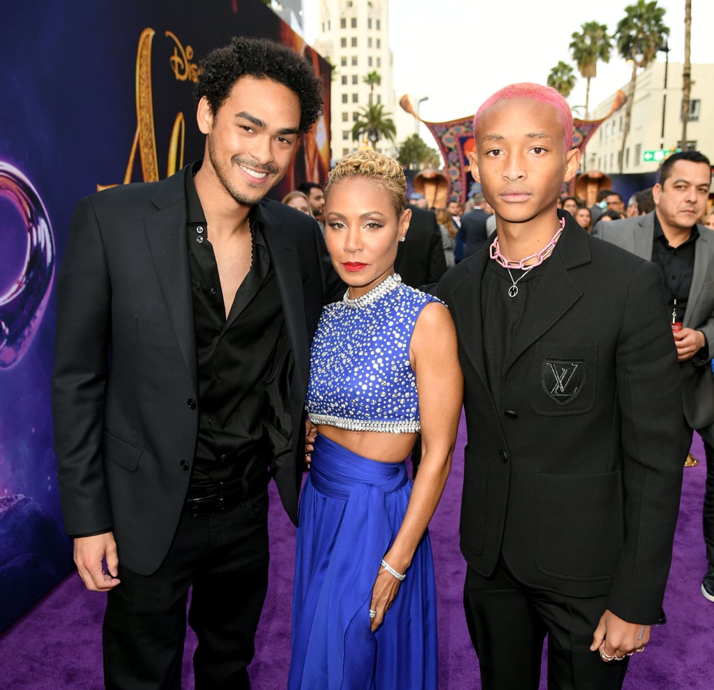 Will Smith and His Family at the Aladdin Premiere 2019