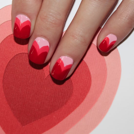 Valentine's Day Heart Nail Art by Jin Soon