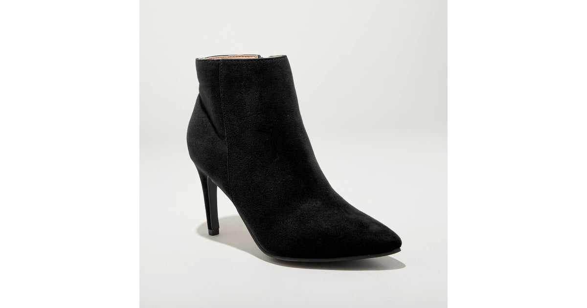 A New Day Women's Norelle Microsuede Stiletto Pointed Booties | Shop ...