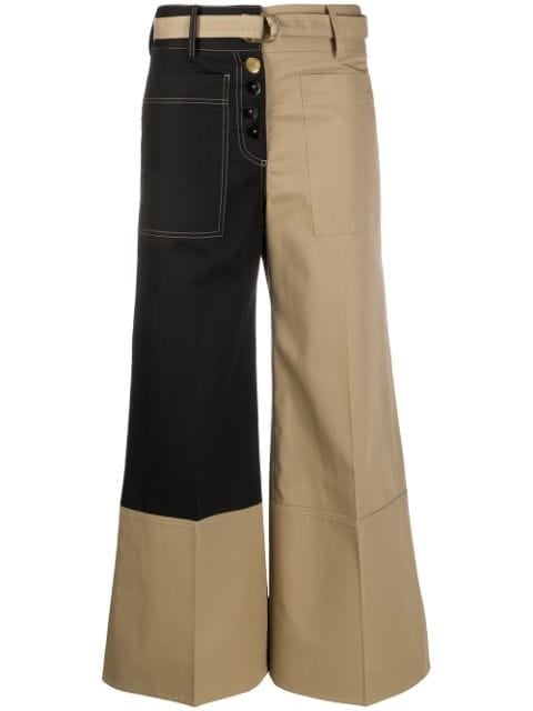 Trend To Watch: Two-Tone Pants