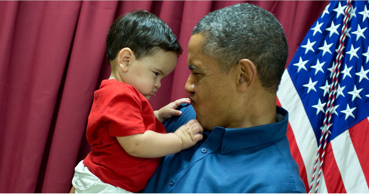 President Barack Obama's Best Pictures With Kids | POPSUGAR Celebrity
