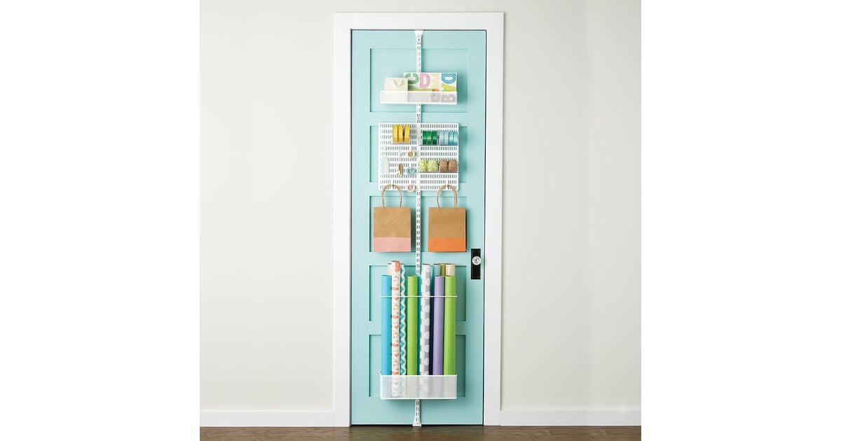 The Container Store Elfa Utility Gift Wrap Over the Door Rack Best