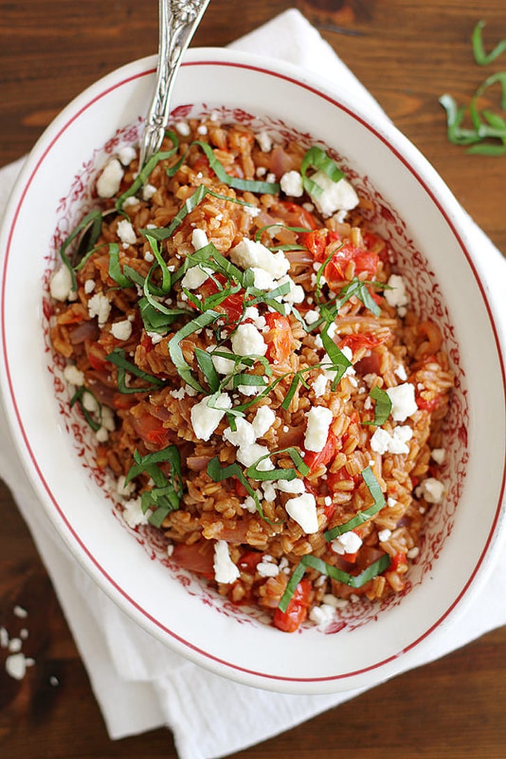 Farro With Tomatoes and Feta