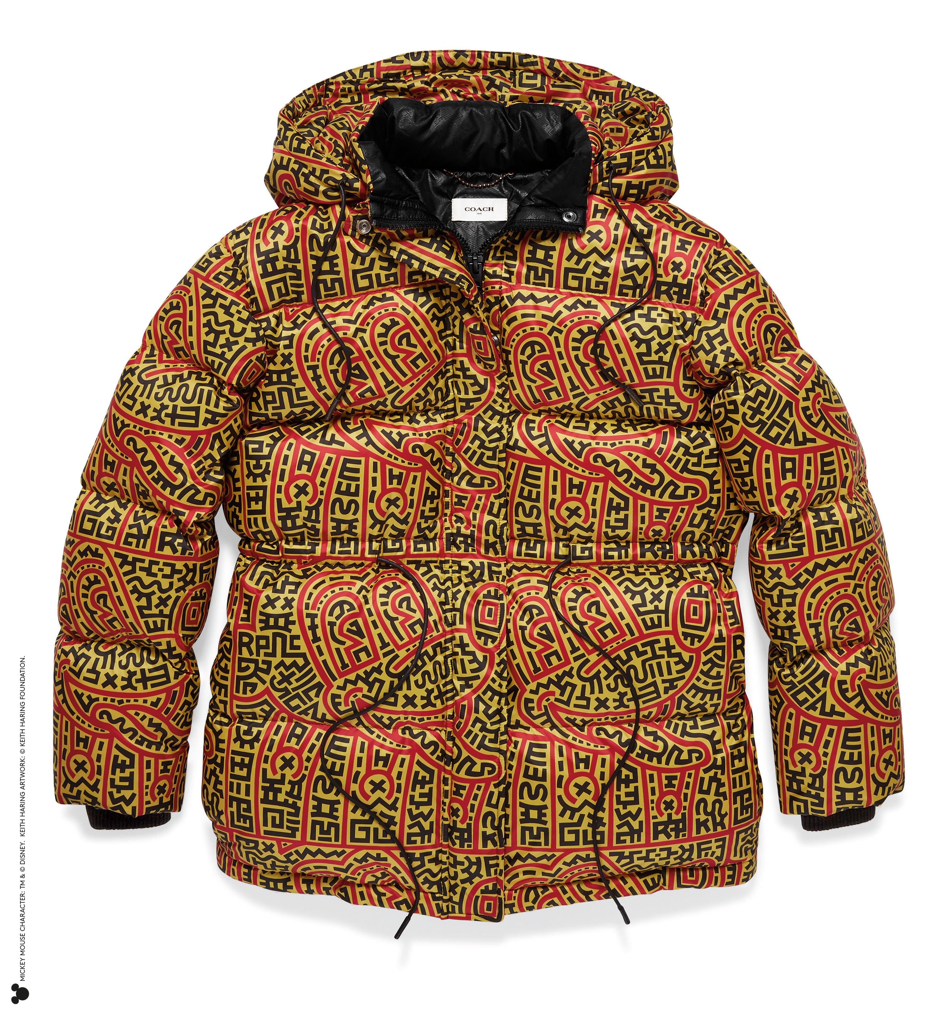 コラボ】COACH Mickey Keith Haring ジップ パーカー Cole Sprouse 