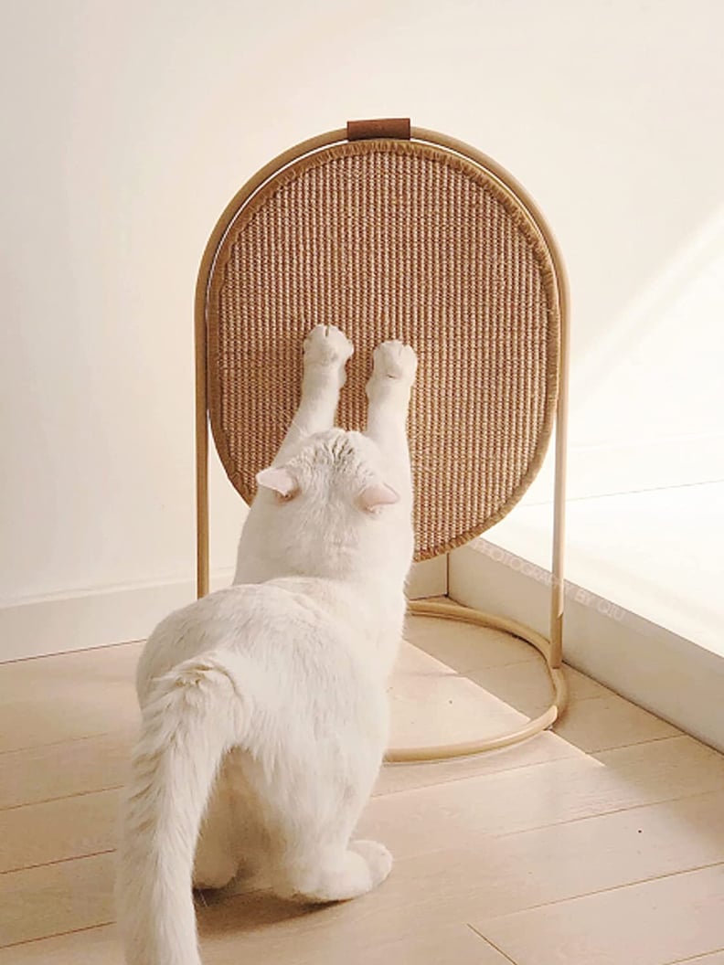 A Practical Gift For Cat People: Ms. Make Sure Cat Scratching Post