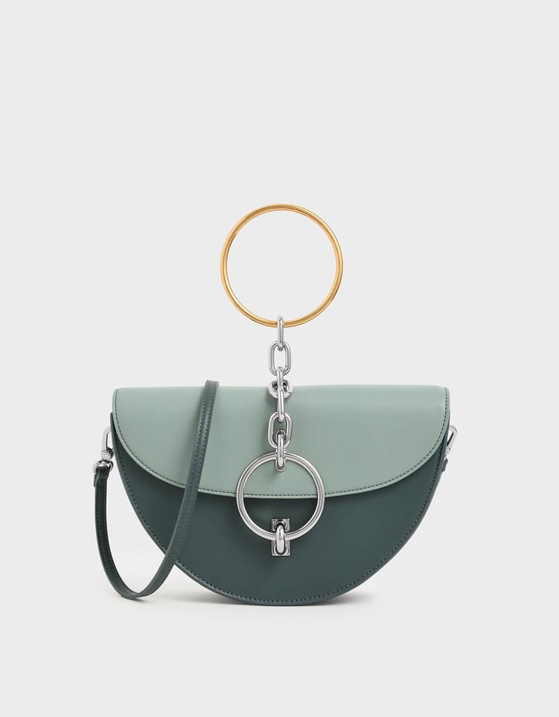 Charles & Keith Half-Moon Bracelet Bag