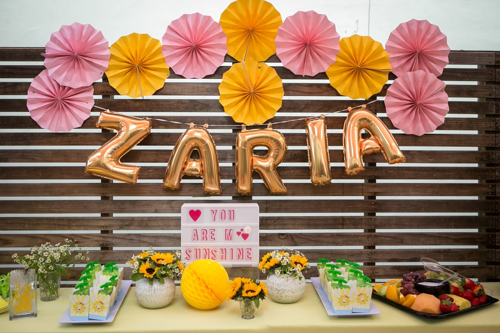 You Are My Sunshine Kid S Birthday Party Popsugar Family