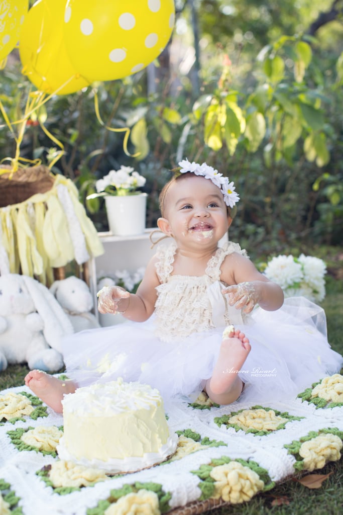 Baby Cake-Smash Photo Ideas
