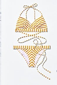 Stripe Bikini