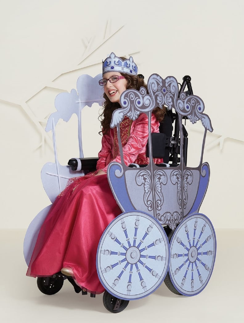 Girls' Adaptive Princess Carriage Halloween Costume Wheelchair Cover