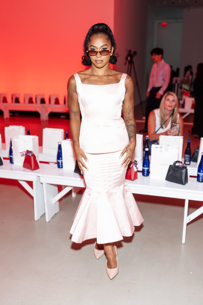 Jordan Chiles at the Prabal Gurung Runway Show, September 2026