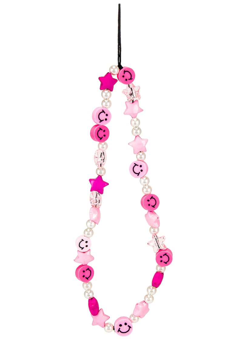 A Smiley Phone Strap: Petit Moments Beaded Phone Strap