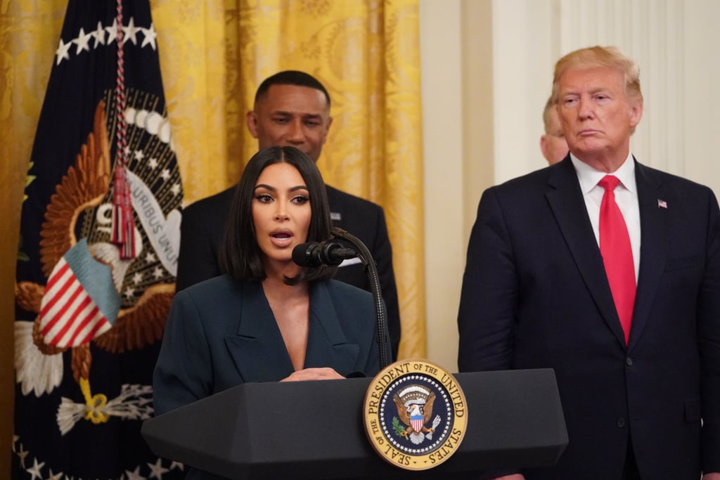 Kim Kardashian at the White House Pictures June 2019 | POPSUGAR ...