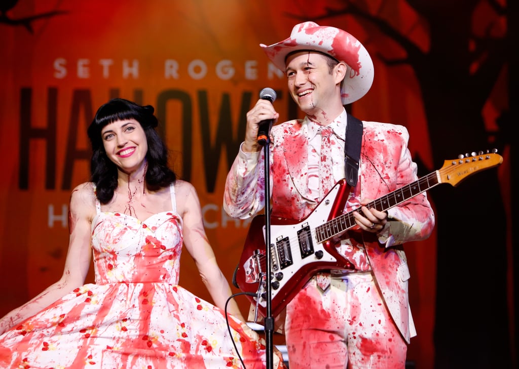 Joseph Gordon-Levitt and Wife at Hilarity for Charity's Show