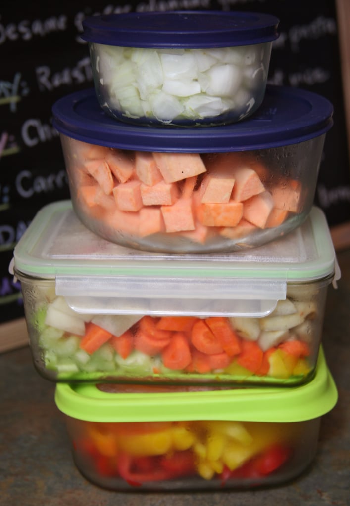 Cut Up Veggies For Recipes