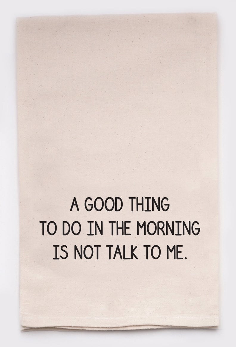 Morning Conversations Tea Towel