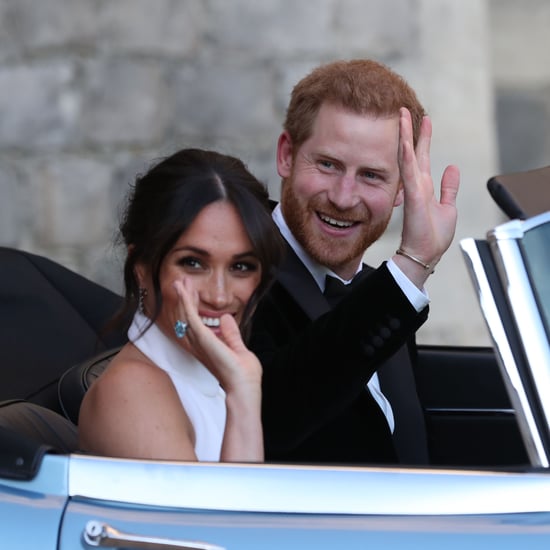 Meghan Markle Blue Ring at Her Wedding 2018