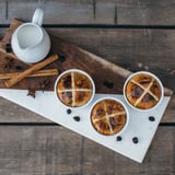Easter Hot Cross Bun Bread and Butter Pudding Recipe