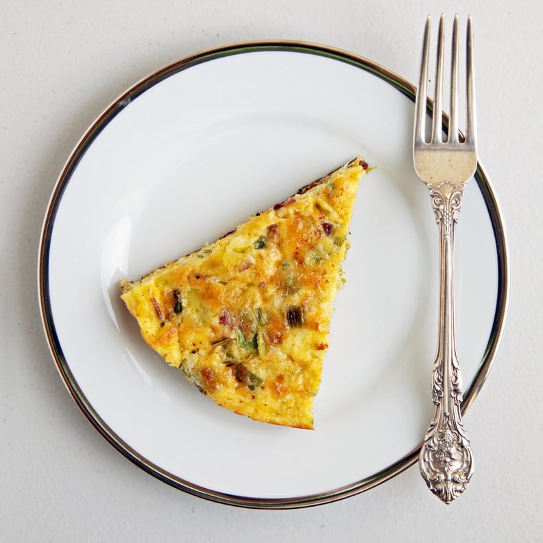 Cheesy Leek Frittata