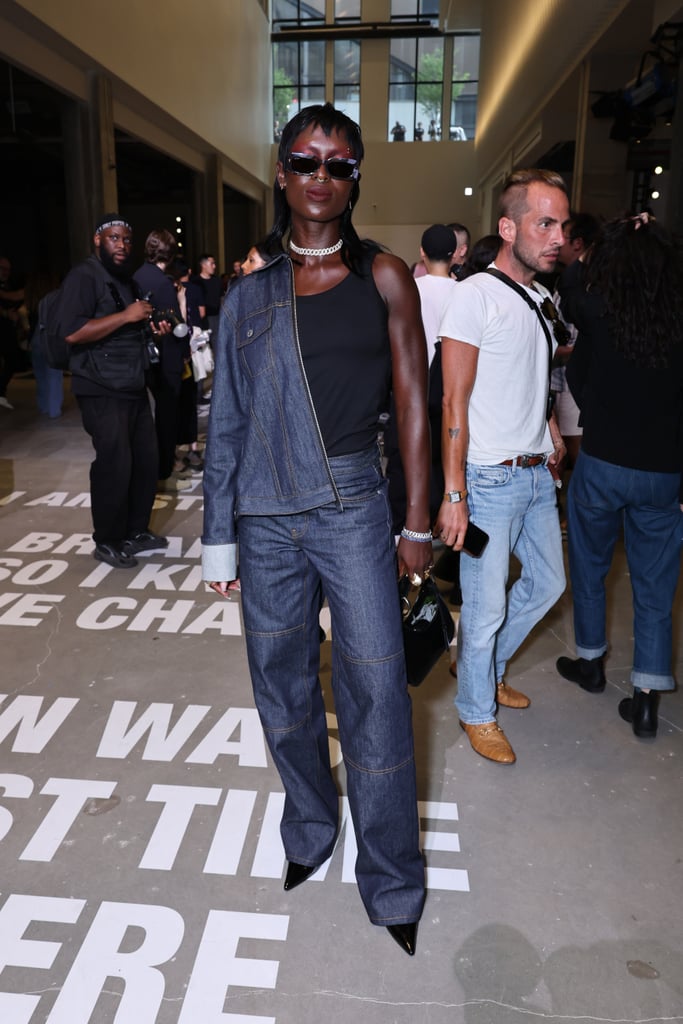Jodie Turner-Smith at the Helmut Lang Runway Show