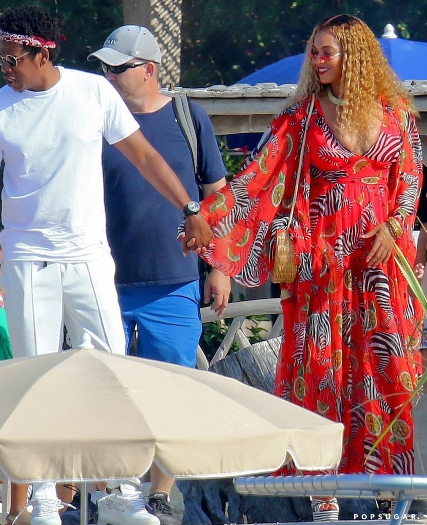 Beyoncé Zebra Dress by Dolce and Gabbana in Cannes 2018