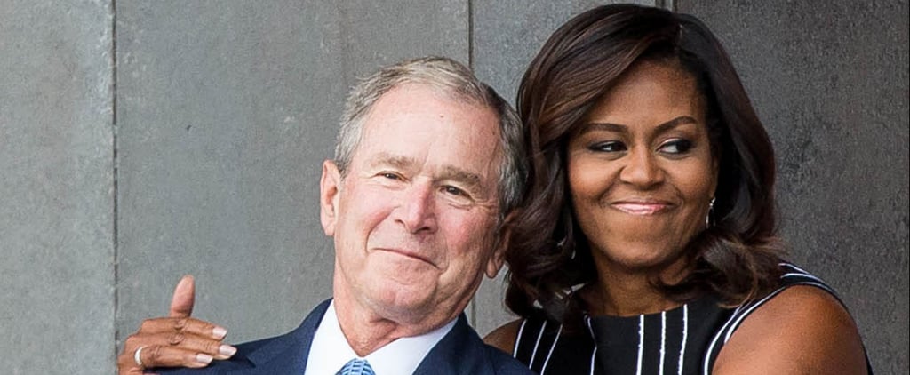 Are Michelle Obama and George W. Bush Friends?
