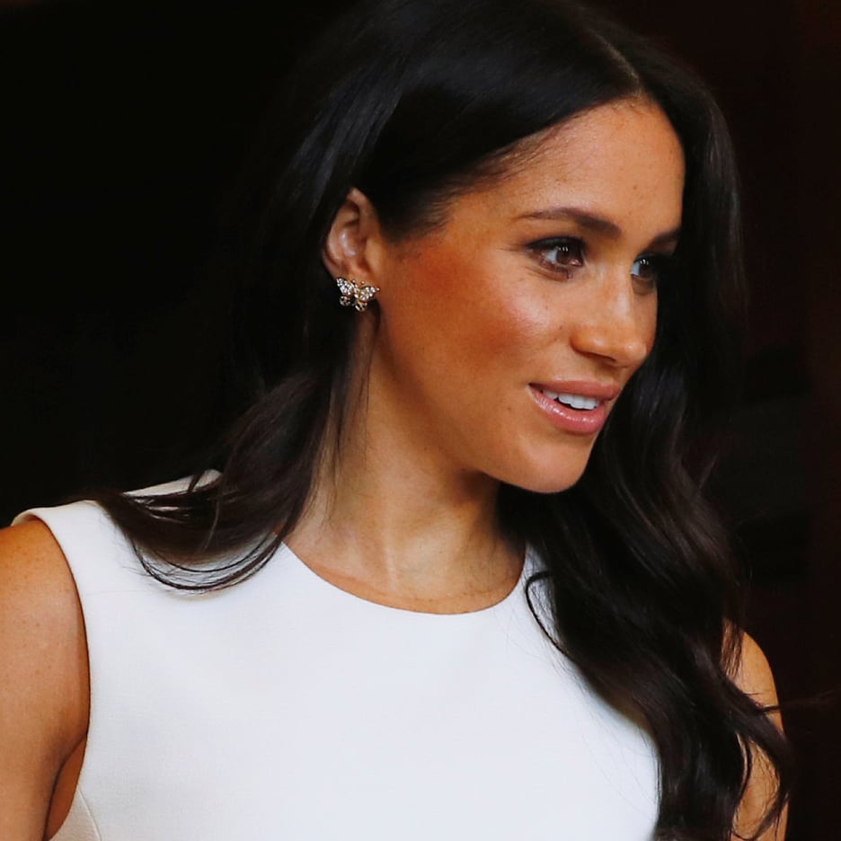 Meghan Markle Wears Princess Diana Earrings and Bracelet