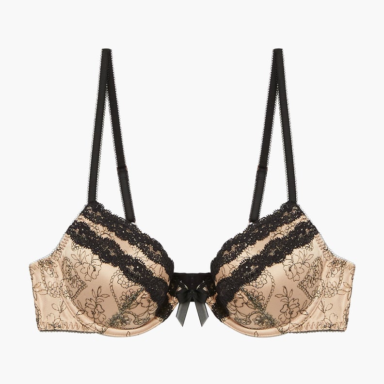 Savage x Fenty Embroidered Hearts Push Up Bra